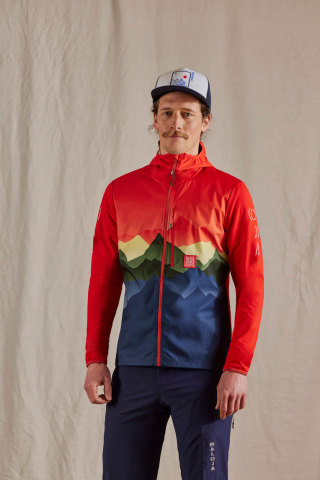 Maloja BeifussM. Printed Outdoor Hybrid Jacke