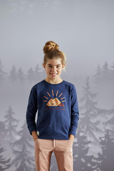 Maloja SchneeblattG. Kinder Longsleeve